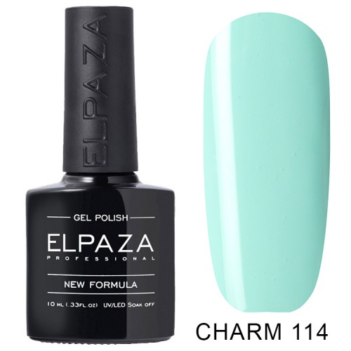 Гель лак Elpaza Charm №114 Снежная мята