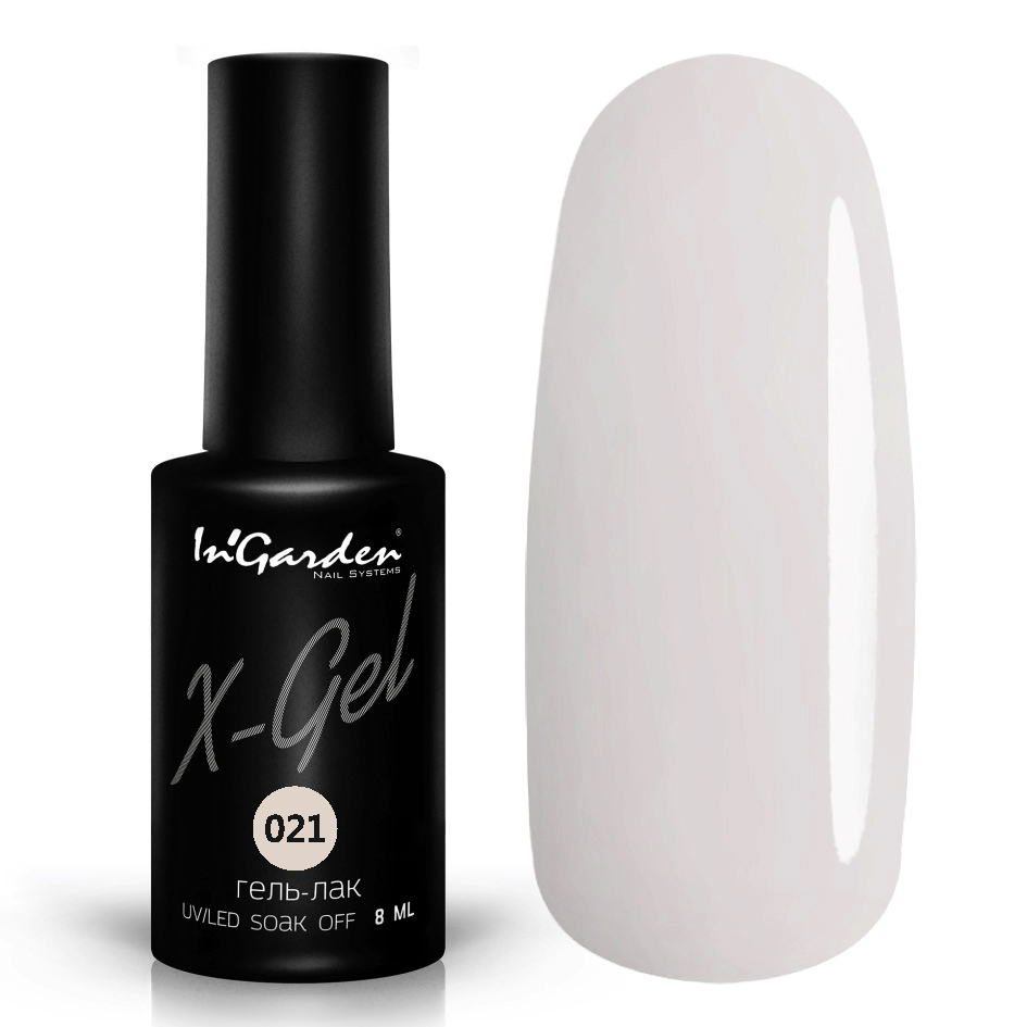 Гель лак In’Garden X-gel №21