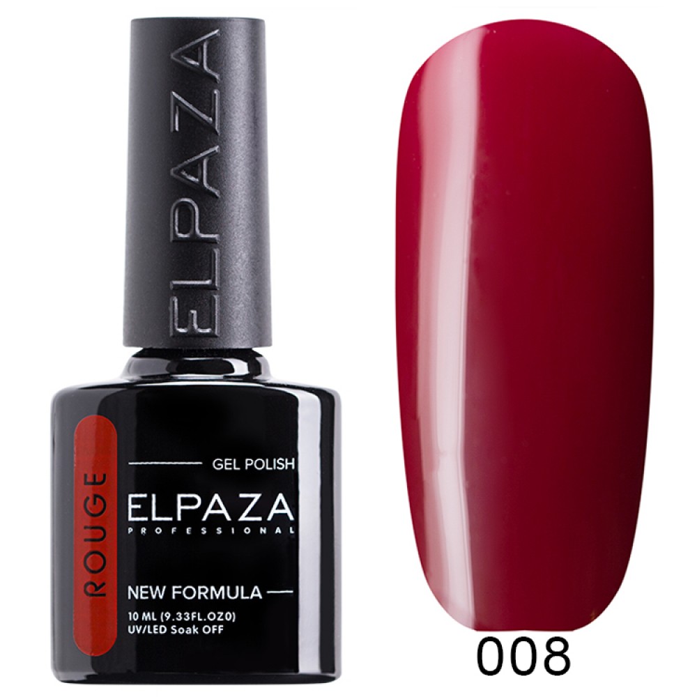 Гель лак Elpaza Rouge №8 Марсала