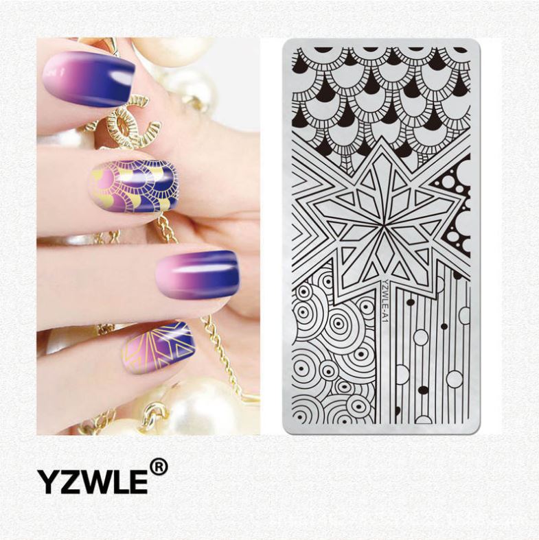 Пластина для стемпинга YZVLE A1