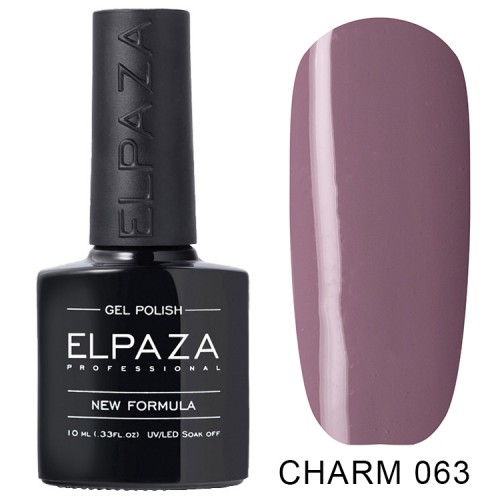 Гель лак Elpaza Charm №63 Черничный пудинг