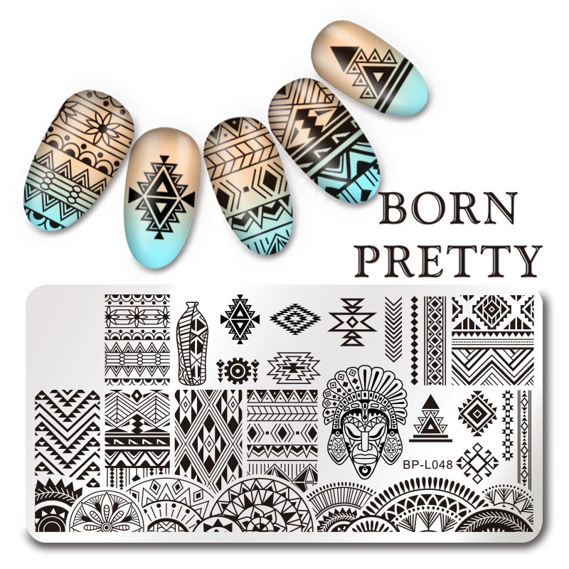 Пластина для стемпинга Born Pretty L048