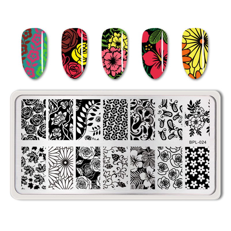 Пластина для стемпинга Born Pretty L024