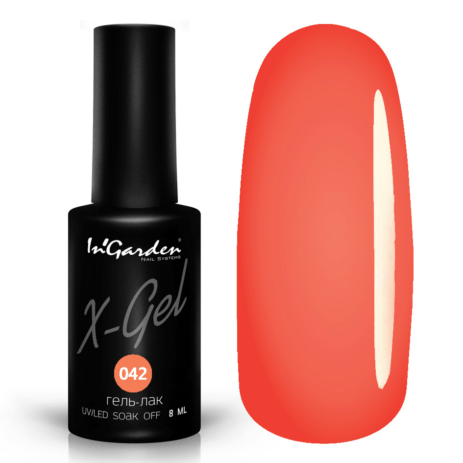 Гель лак In’Garden X-gel №42