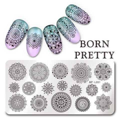 Пластина для стемпинга Born Pretty L051