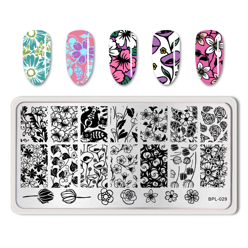 Пластина для стемпинга Born Pretty L029