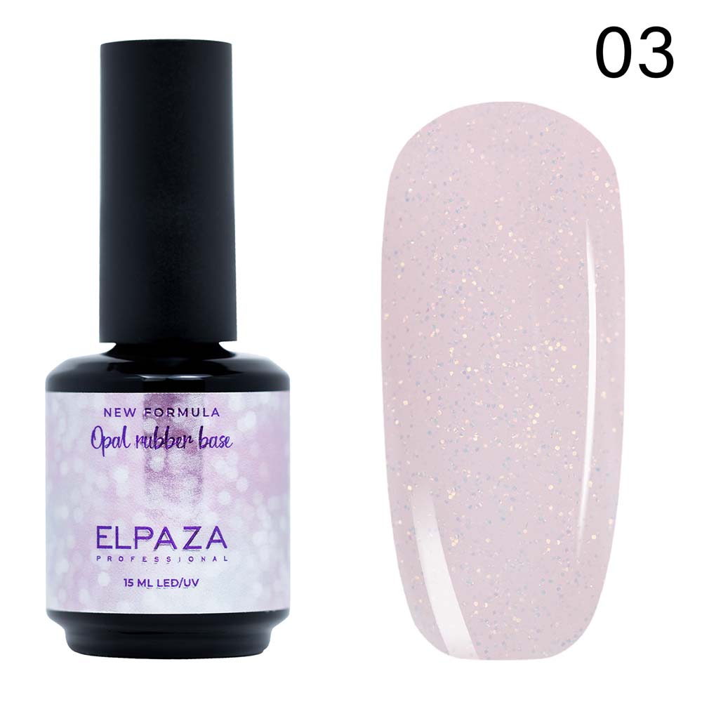 База каучуковая Elpaza Opal №3 15 мл